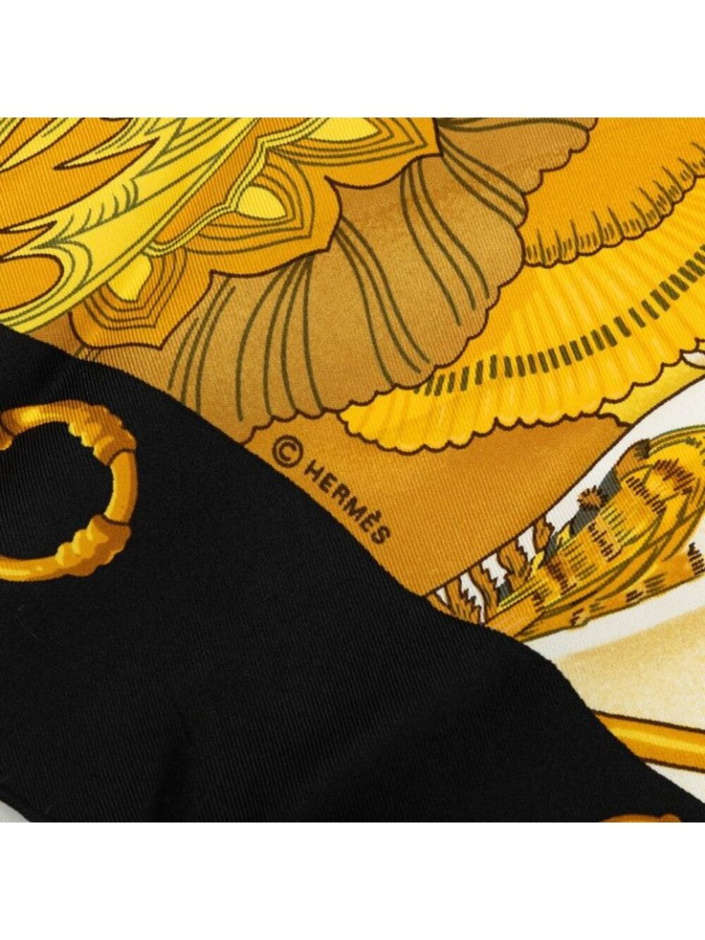 Hermes Carre 90 Soleil de Soie Silk Sun Scarf Large Multicolor - Picture 4 of 9